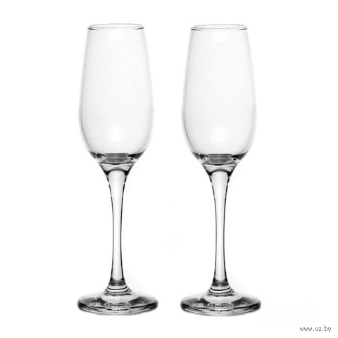 Набор бокалов "Pasabahce Amber" (2 шт.; 200 мл) — фото, картинка