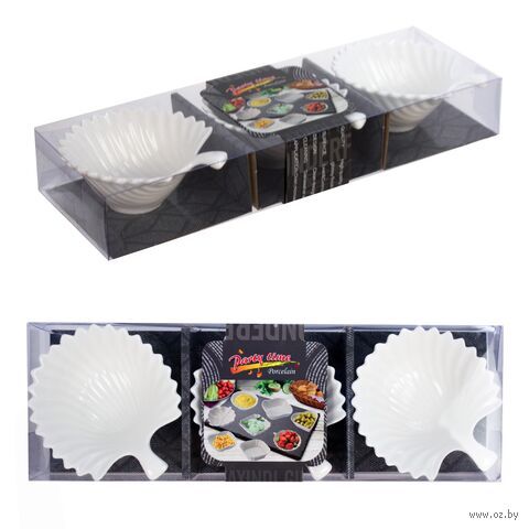 Набор салатников фарфоровых "Market Union" (3 шт.; арт. DA1147) — фото, картинка