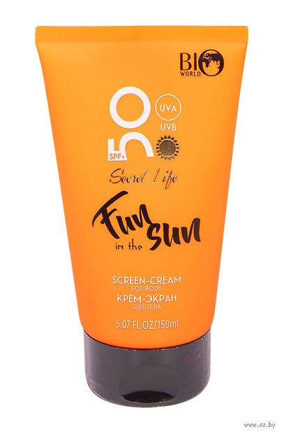 Крем-экран солнцезащитный для тела "Fun in the sun" SPF 50+ (150 мл) — фото, картинка