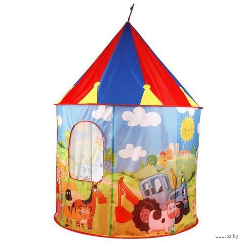 Детская игровая палатка "Синий Трактор" — фото, картинка