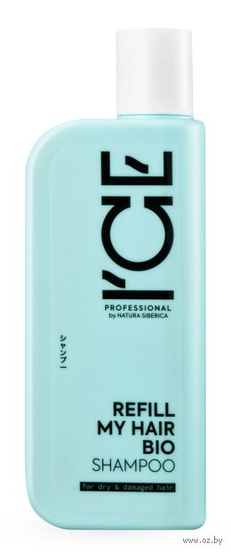 Шампунь для волос "Refill My Hair. Для сухих и повреждённых волос" (250 мл) — фото, картинка