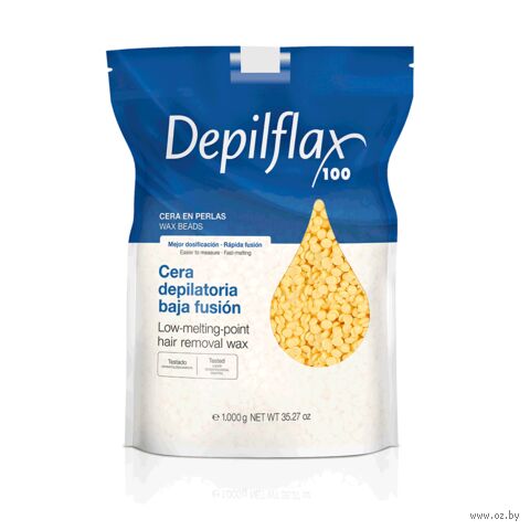 Горячий воск для депиляции в гранулах "Натуральный " (1 кг) — фото, картинка