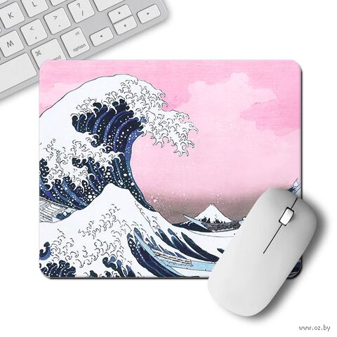 Коврик для мыши "Большая волна в канагаве" (арт. 8170) — фото, картинка