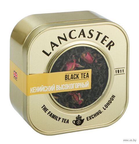 Чай черный листовой "Lancaster. Кенийский Высокогорный" (75 г; в банке) — фото, картинка