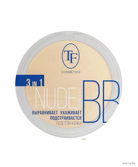 Компактная пудра для лица "Nude BB Powder" тон: 04, бежевый загар — фото, картинка