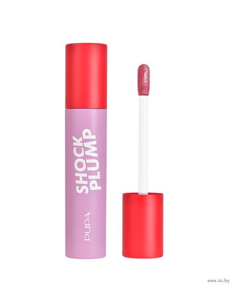 Блеск для губ "Shock Plump" тон: 004, cherry cola — фото, картинка