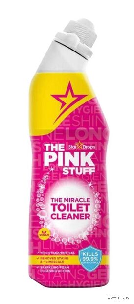 Гель для чистки унитаза "The Pink Stuff" (750 мл) — фото, картинка
