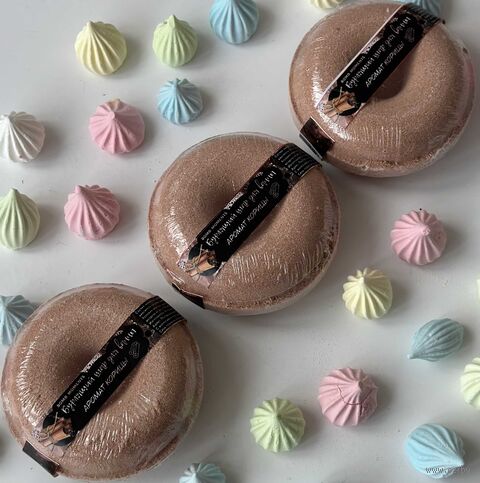 Гейзер для ванн "Пончик. Аромат пряной корицы" (120 г) — фото, картинка