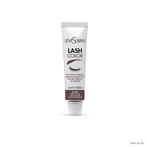 Краска для бровей и ресниц "LeviSsime Lash Color Chocolate" тон: шоколадный — фото, картинка