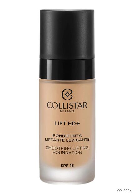 Тональный крем для лица "Lift HD+ Smoothing Lifting Foundation" SPF 15 тон: 3G, Naturale Dorato — фото, картинка