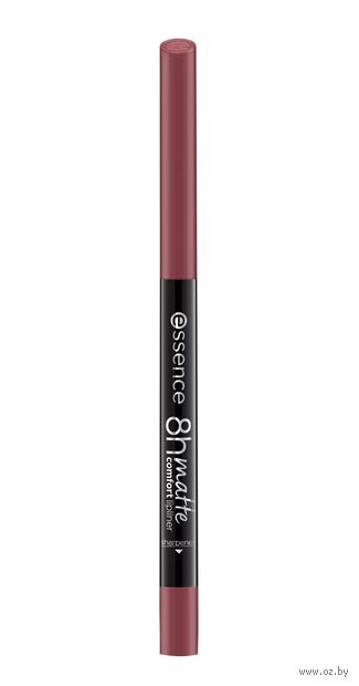 Карандаш для губ "8h Matte Comfort Lipliner" тон: 19, burgundy bestie — фото, картинка