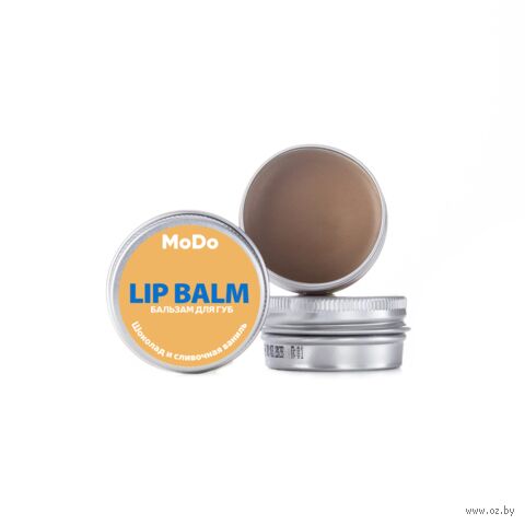 Бальзам для губ "MODO. Шоколад и сливочная ваниль" (10 г) — фото, картинка