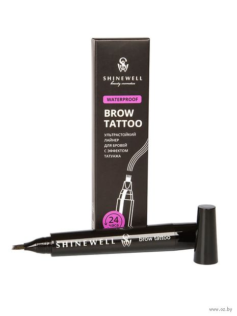 Лайнер для бровей "Ультрастойкий, с эффектом татуажа" тон: 04 — фото, картинка