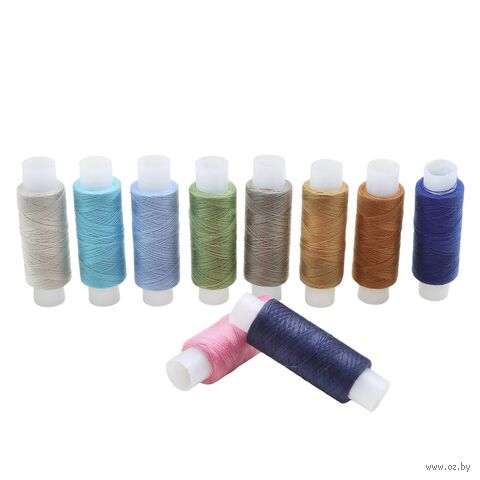Набор швейных ниток 50/2 "Ассорти №35" (200 м; 10 шт.) — фото, картинка