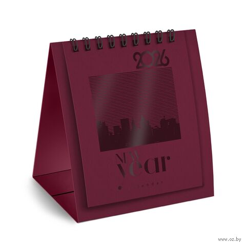 Календарь настольный на 2026 год "Город" (110х120 мм) — фото, картинка