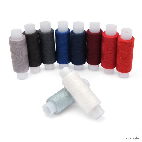 Набор швейных ниток 50/2 "Ассорти №65" (200 м; 10 шт.) — фото, картинка