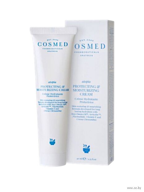 Крем защитный увлажняющий " Cosmed Atopia Protecting & Moisturizing Cream" (200 мл) — фото, картинка