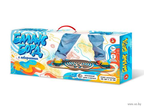 Баланс Борд "Одна точка опоры. С лабиринтом" — фото, картинка