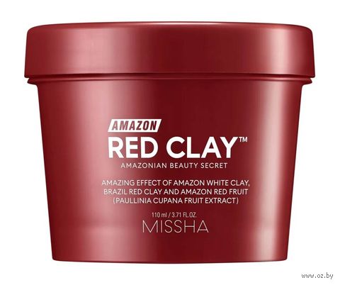 Маска для лица "Amazon Red Clay Pore Mask" (110 мл) — фото, картинка