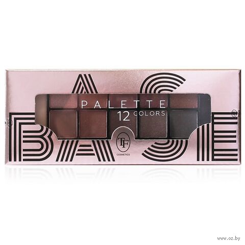 Палетка теней для век "Base Palette" тон: 01, розово-бежевый — фото, картинка