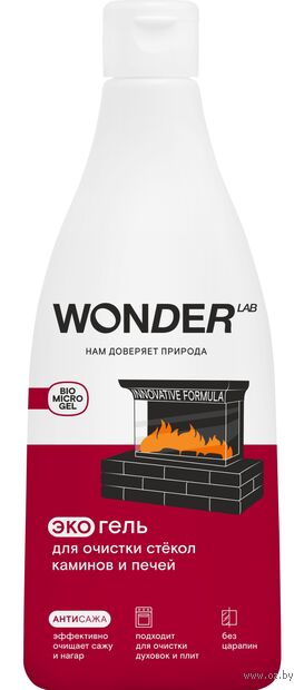 Экогель для мытья стекол каминов и печей (550 мл) — фото, картинка