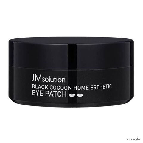 Гидрогелевые патчи для кожи вокруг глаз "С протеинами шёлка и углём" (90 г) — фото, картинка