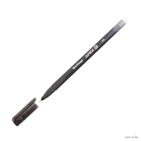 Ручка гелевая черная "Пиши-стирай" (0,5 мм) — фото, картинка