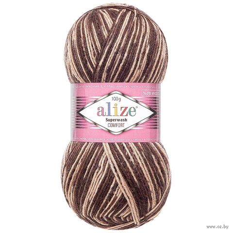 Пряжа "Superwash Comfort Socks №7678" (100 г; 420 м) — фото, картинка