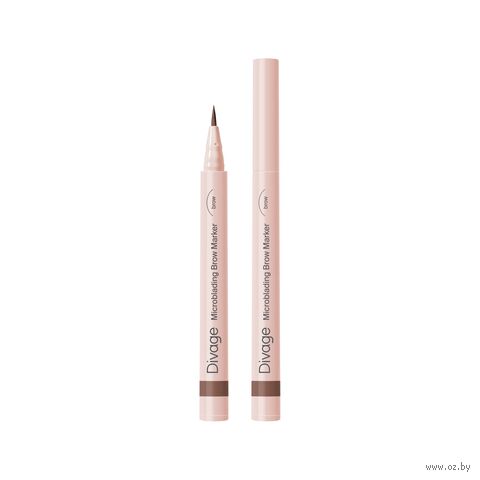 Маркер для бровей "Microblading" тон: светло-коричневый — фото, картинка