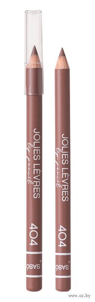 Карандаш для губ "Jolies Levres" тон: 404, темно-коричневый — фото, картинка