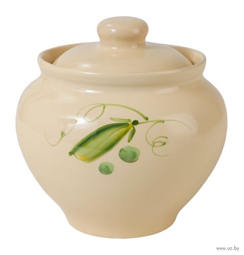 Горшок для запекания "Русский. Горошек" (850 мл) — фото, картинка
