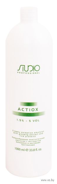 Эмульсия-окислитель для волос "ActiOx 1,5%" (1 л) — фото, картинка