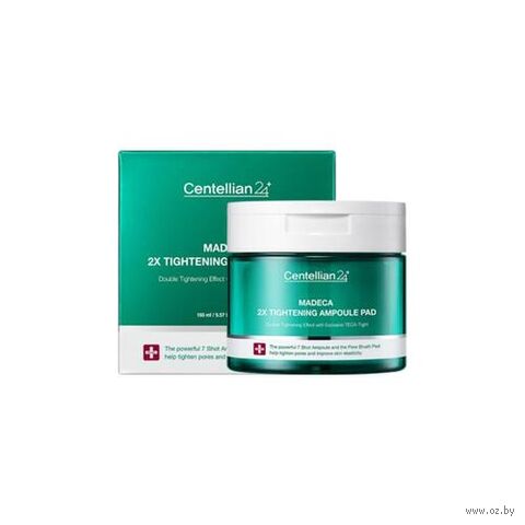 Пэды для лица подтягивающие "Madeca double tightening ampoule pad" (60 шт) — фото, картинка