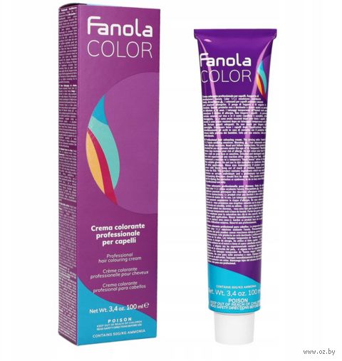 Крем-краска для волос "Crema Colore" тон: 6.2, dark blonde violet — фото, картинка