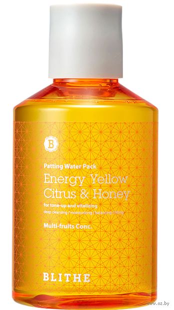 Сплэш-маска для лица "Energy Yellow Citrus and Honey" (150 мл) — фото, картинка