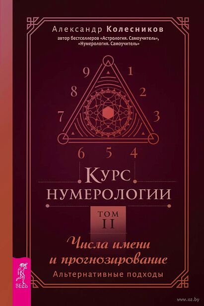 Курс нумерологии. Том 2. Числа имени и прогнозирование. Альтернативные подходы — фото, картинка