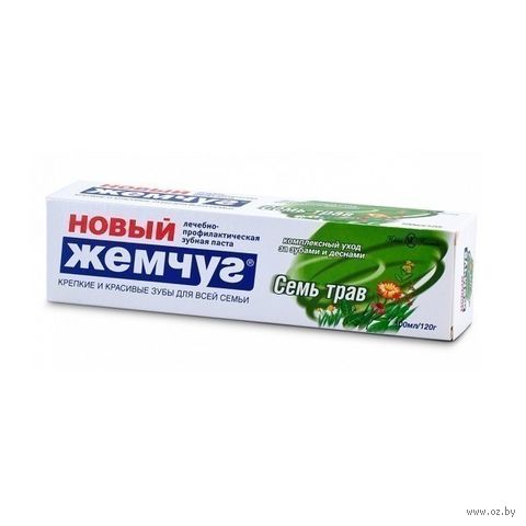 Зубная паста "Семь трав" (100 мл) — фото, картинка