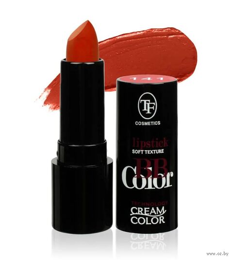 Помада для губ "BB Color Lipstick" тон: 141, коралловый риф — фото, картинка