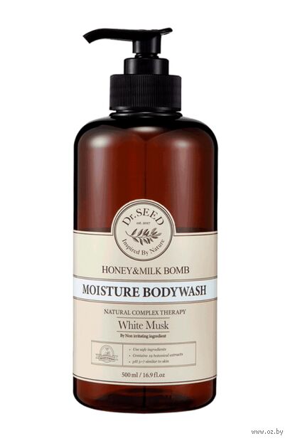 Гель для душа "Honey and Milk. White Musk" (500 мл) — фото, картинка
