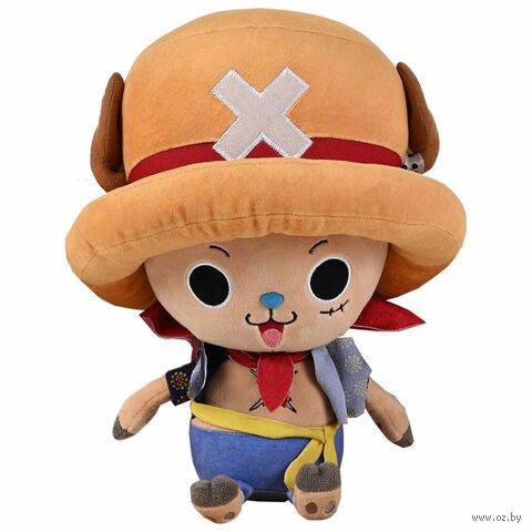 Мягкая игрушка "One Piece Chopper x Ruffy" (20 см) — фото, картинка
