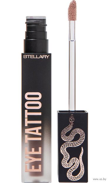 Тени для век "Eye Tattoo" тон: 04, золотисто-бежевый с шиммером — фото, картинка