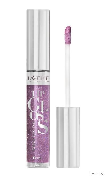 Блеск для губ "Lip Gloss Silver" тон: 37, земляничный искрящийся — фото, картинка