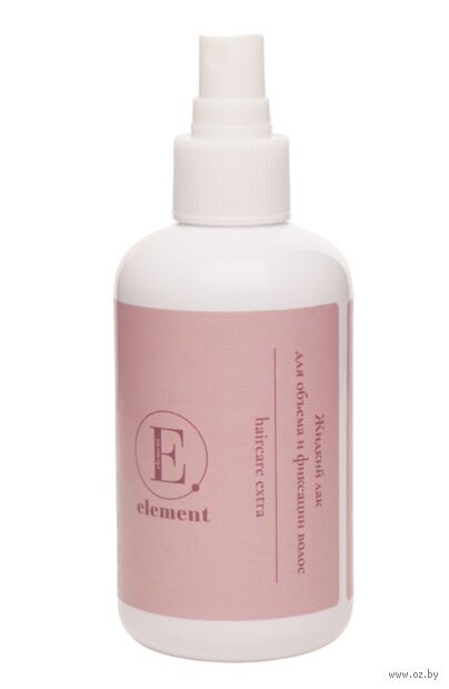 Лак для волос "Жидкий. С морской солью и кератином" (200 мл) — фото, картинка