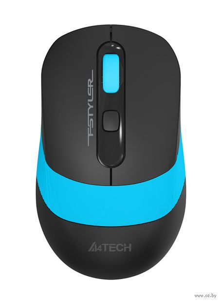 Мышь A4Tech Fstyler FG10 (чёрно-синяя) — фото, картинка