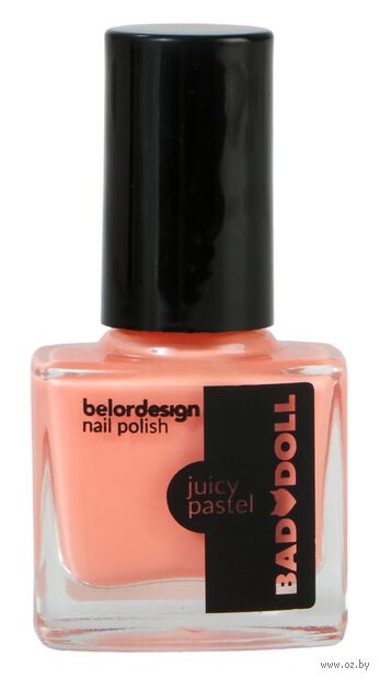 Лак для ногтей "Bad Doll" тон: 308, оранжевый — фото, картинка