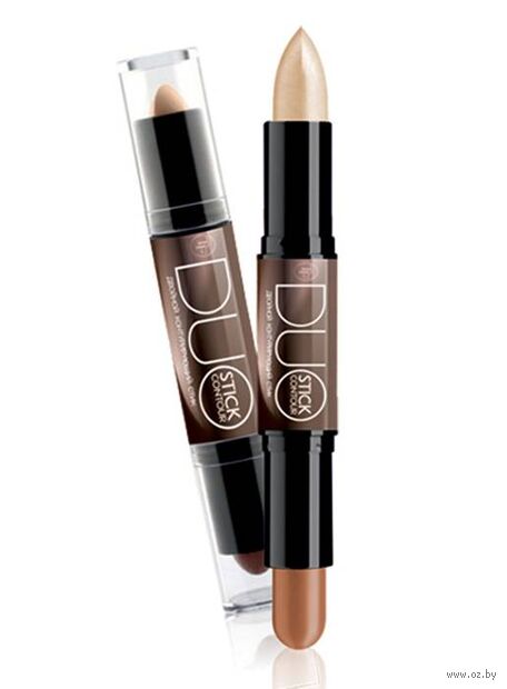 Двойной контурирующий карандаш-стик "Duo Contour Stiсk Sculpt Highlitght" тон: 402, светлый — фото, картинка
