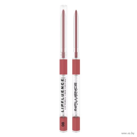 Гелевый карандаш для губ "Lipfluence" тон: 08, нюд натуральный розовый — фото, картинка