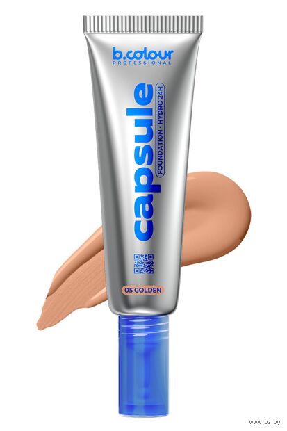 Тональный крем для лица "b.colour Pro Capsule" тон: 05, golden — фото, картинка