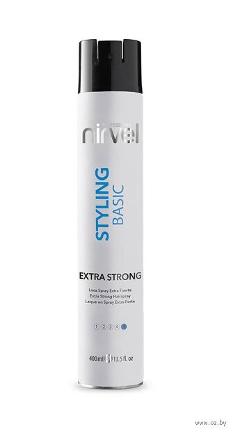Лак для волос "Styling Basic Extra Strong" экстра сильной фиксации (400 мл) — фото, картинка