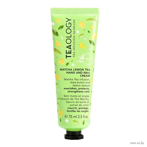 Крем для рук и ногтей "Matcha Lemon" (75 мл) — фото, картинка